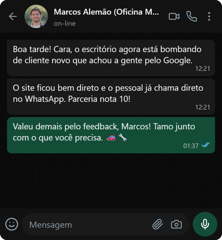 Conversa com Marcos Alemão — Oficina Mecânica